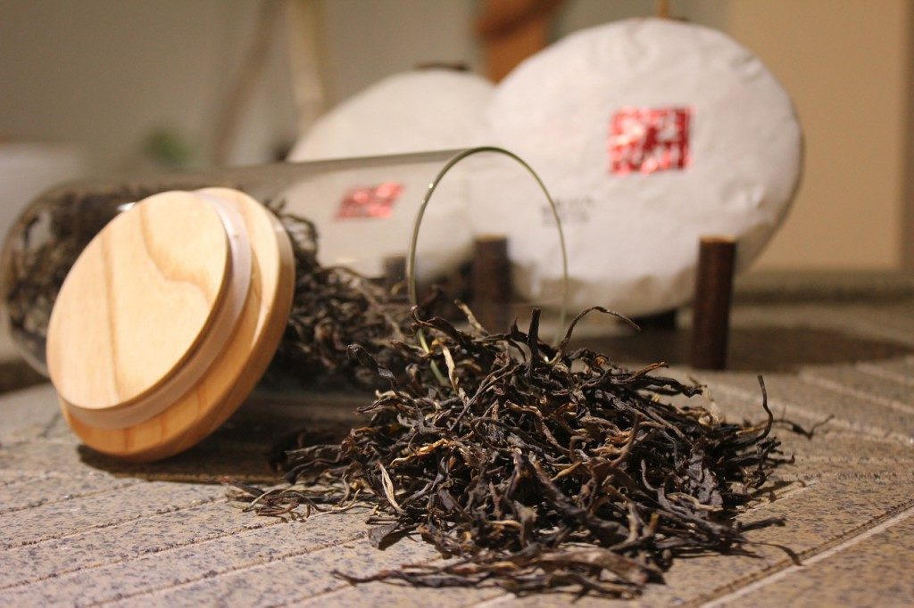tea-leaves